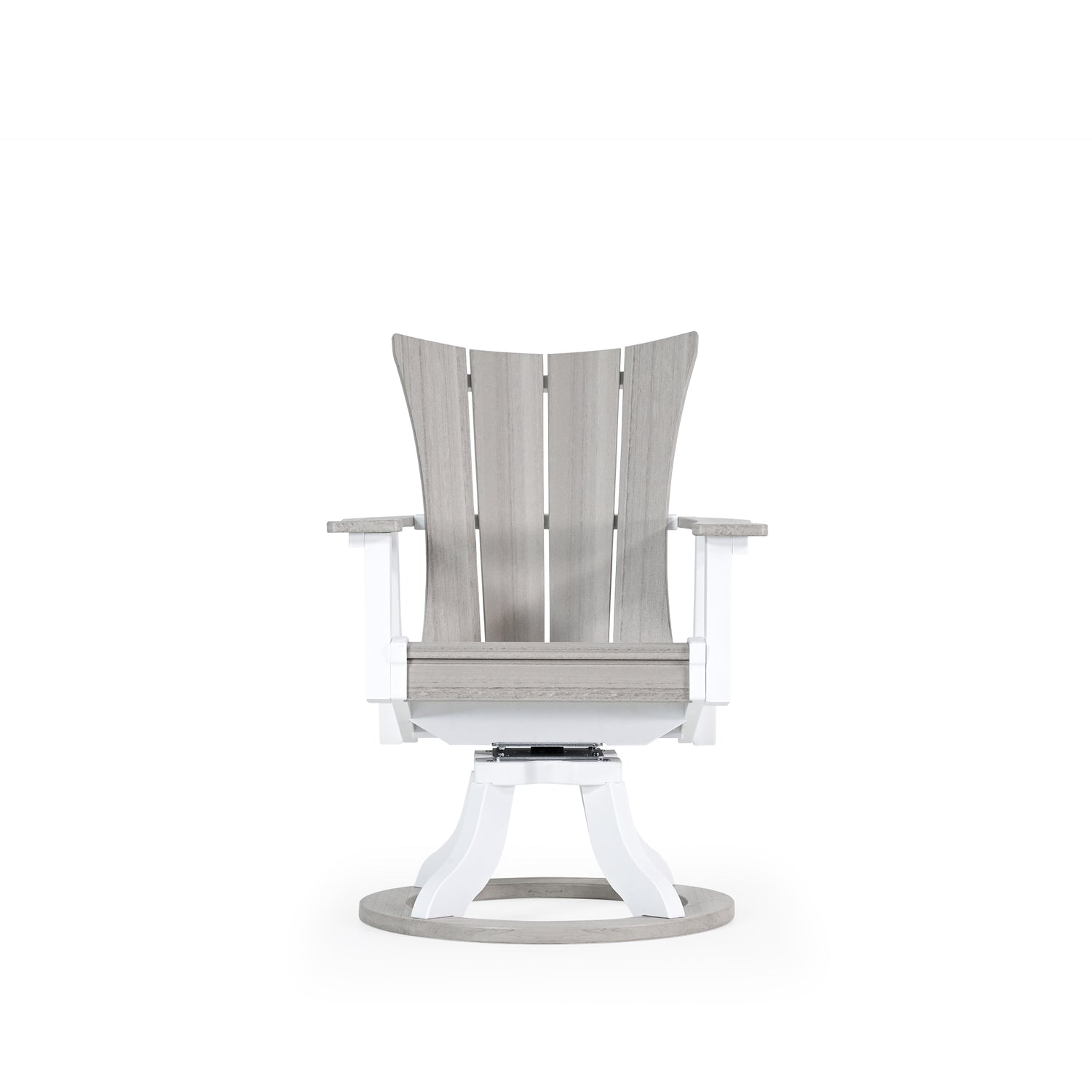 WAVZ Poly Lumber Swivel Dining Chair