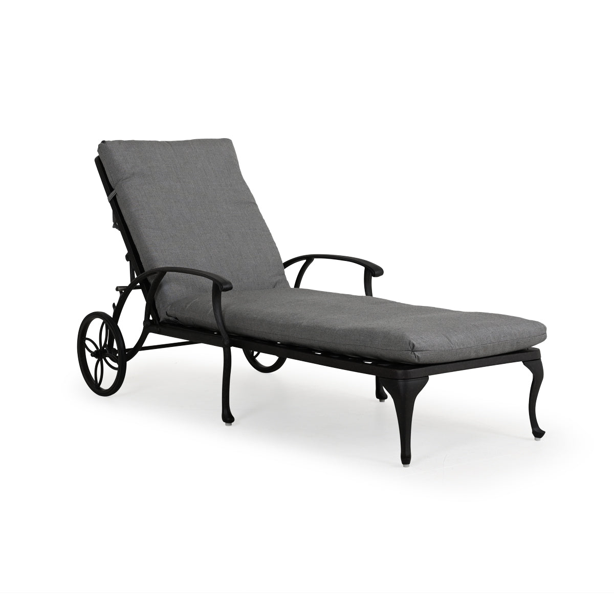Trellis Outdoor Cast Aluminum Chaise Lounge