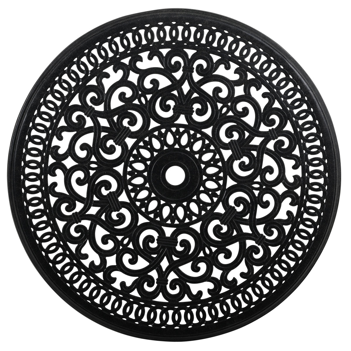 Charleston Outdoor Cast Aluminum 36" Round Counter Height Table