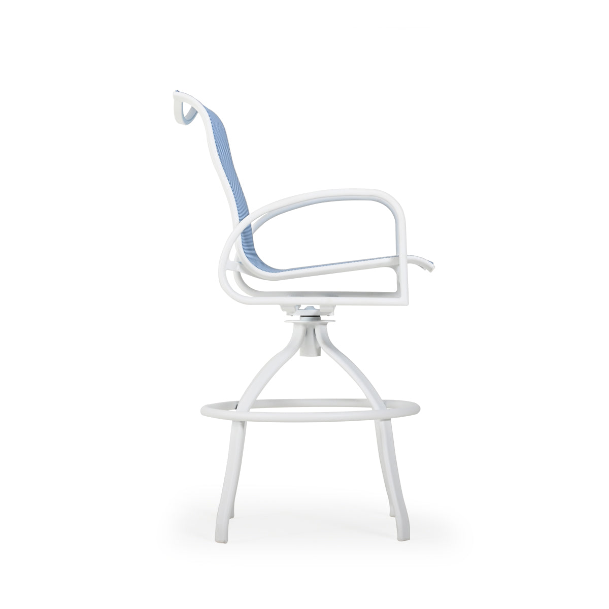 Madeira Outdoor Sling Swivel Bar Stool