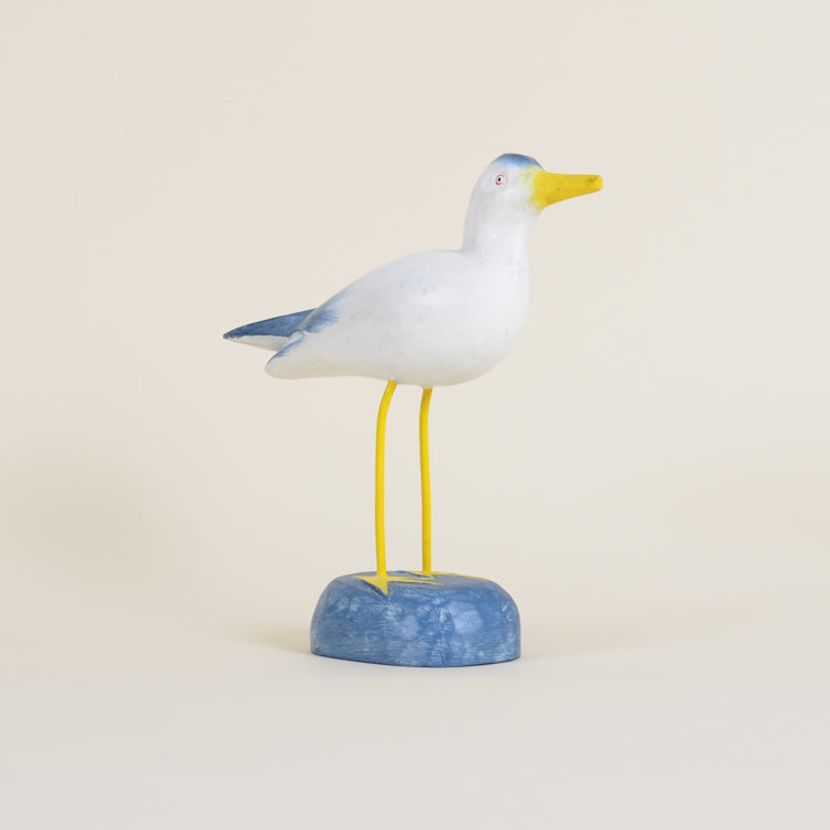 Indoor Standing Blue & White Seagull