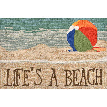 Life's A Beach Welcome Mat 20" x 30"