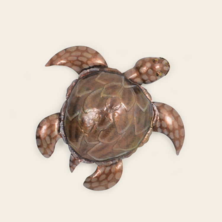 Indoor Small Metal Sea Turtle