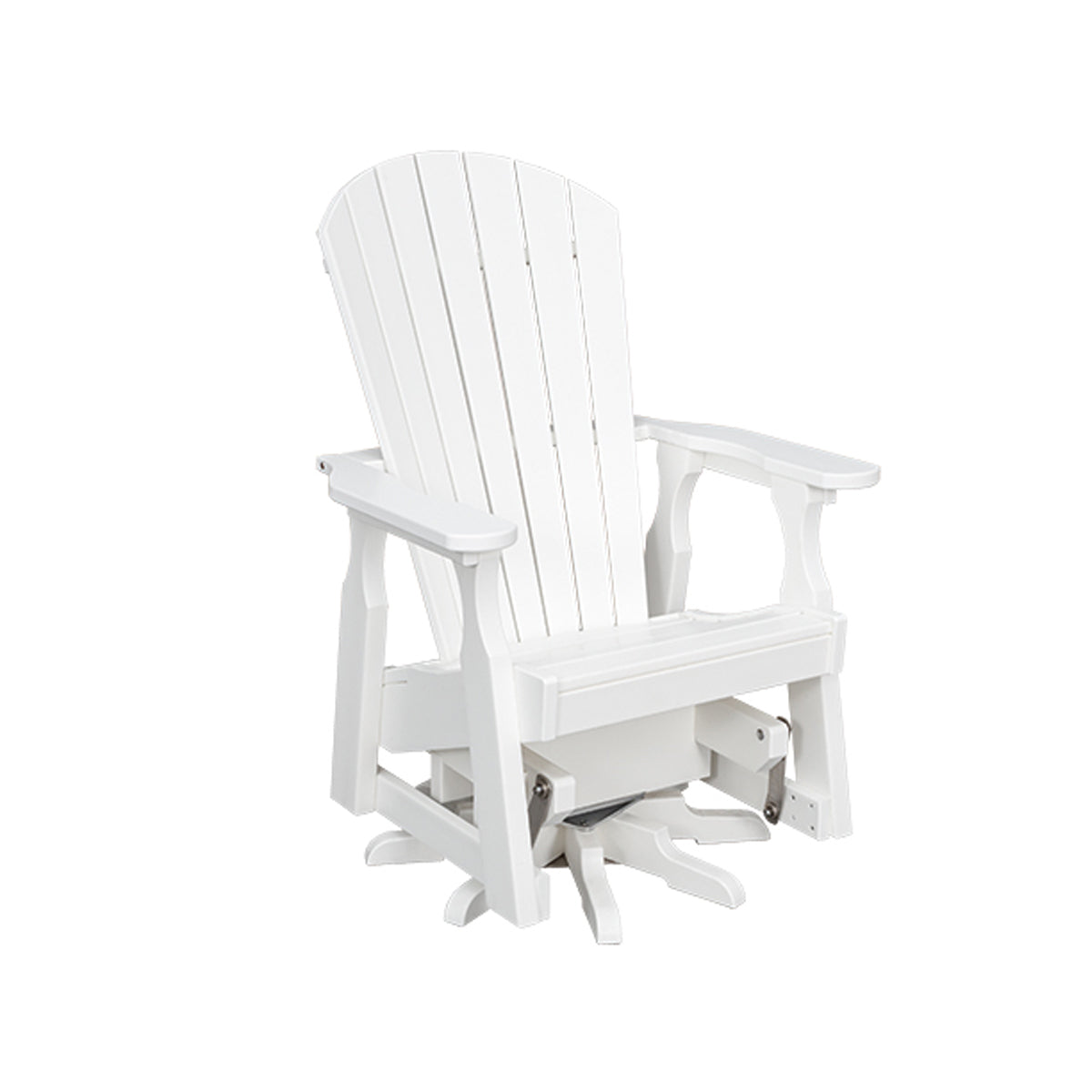 Oceanside Outdoor Poly Lumber Swivel Glider