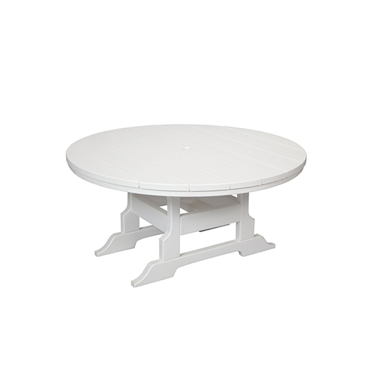 Oceanside Outdoor 42" Round Poly Lumber Conversation Table