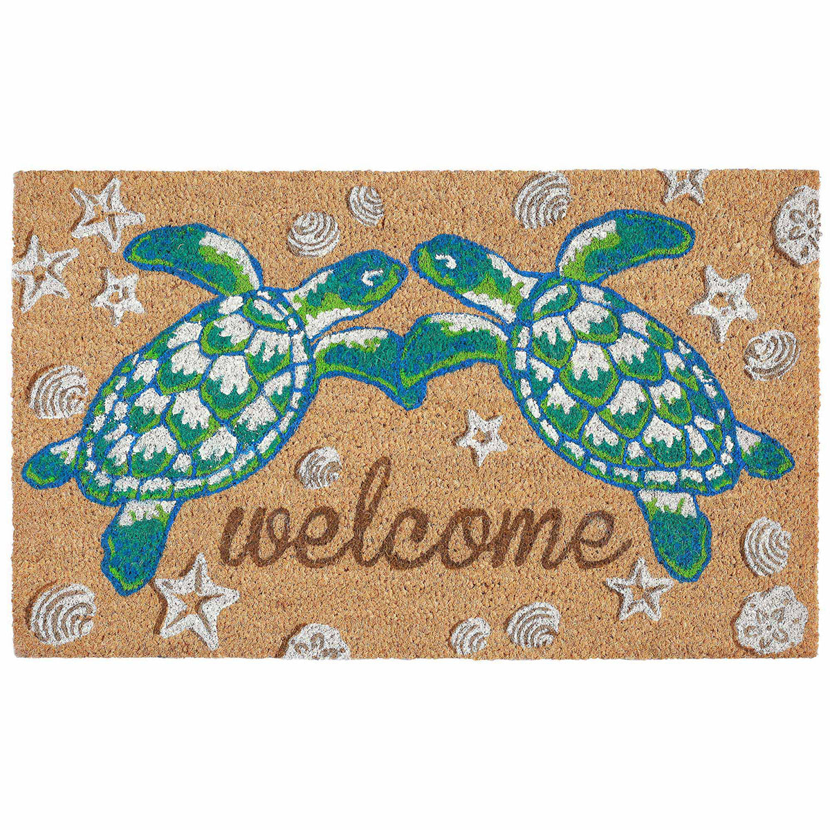 Sea Turtles Welcome Mat 18" x 30"