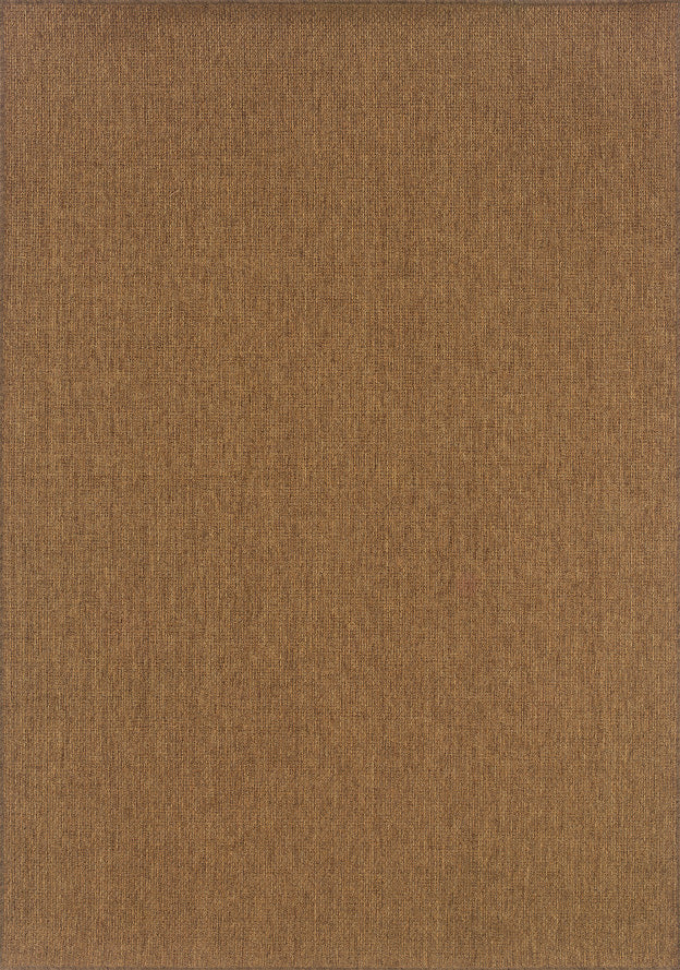 63x90in Rug Karavia Indoor/Outdoor Dark Neutral Weave Rug 63