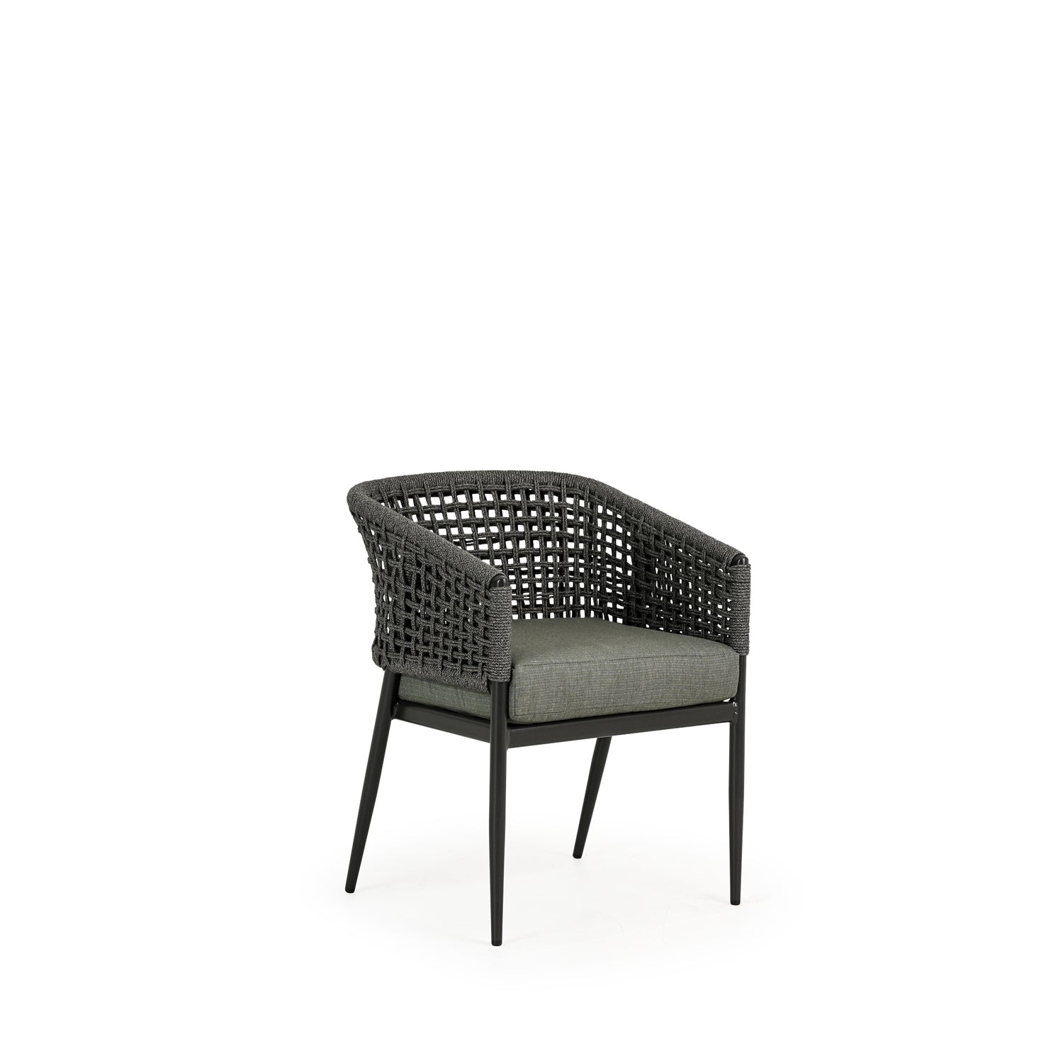 Laguna Outdoor Aluminum Rope Dining Chair