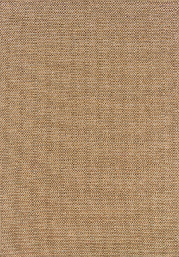 63x90in Rug Karavia Indoor/Outdoor Light Neutral Weave Rug 63