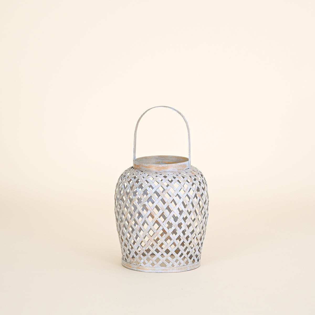 Bamboo Lantern, Blue Wash