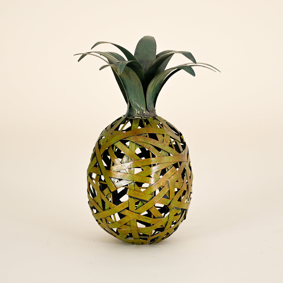 Iron Pineapple, Yellow and Green