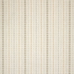 a classic neutral fabric with stripes in earth tones
