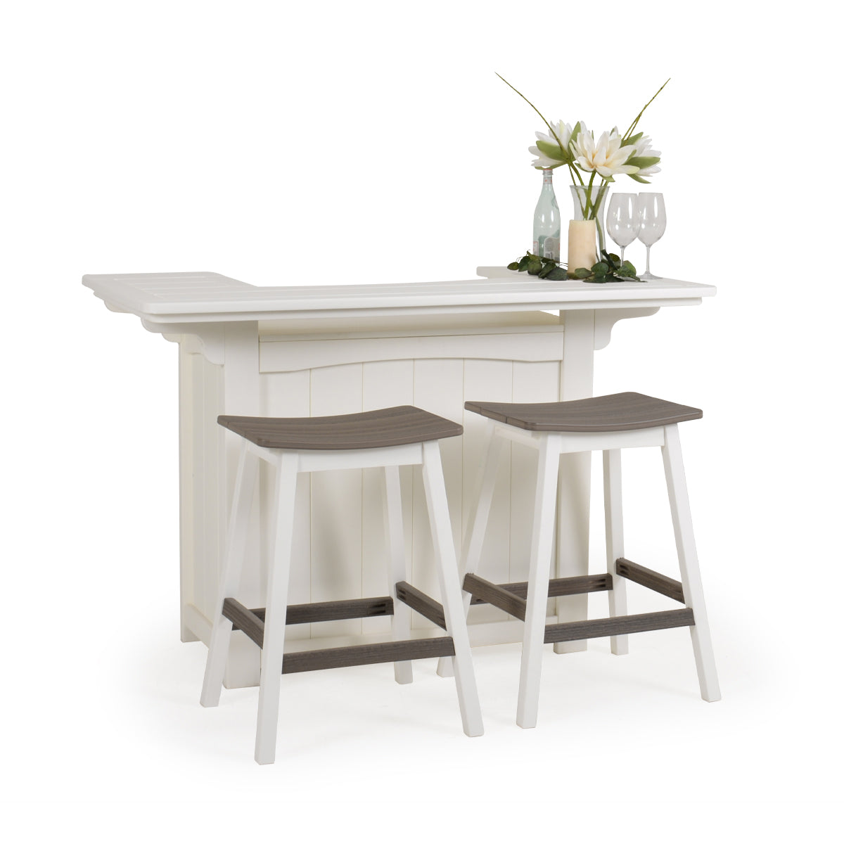 Outdoor Poly Lumber 7' Party Bar – Leaders Furniture