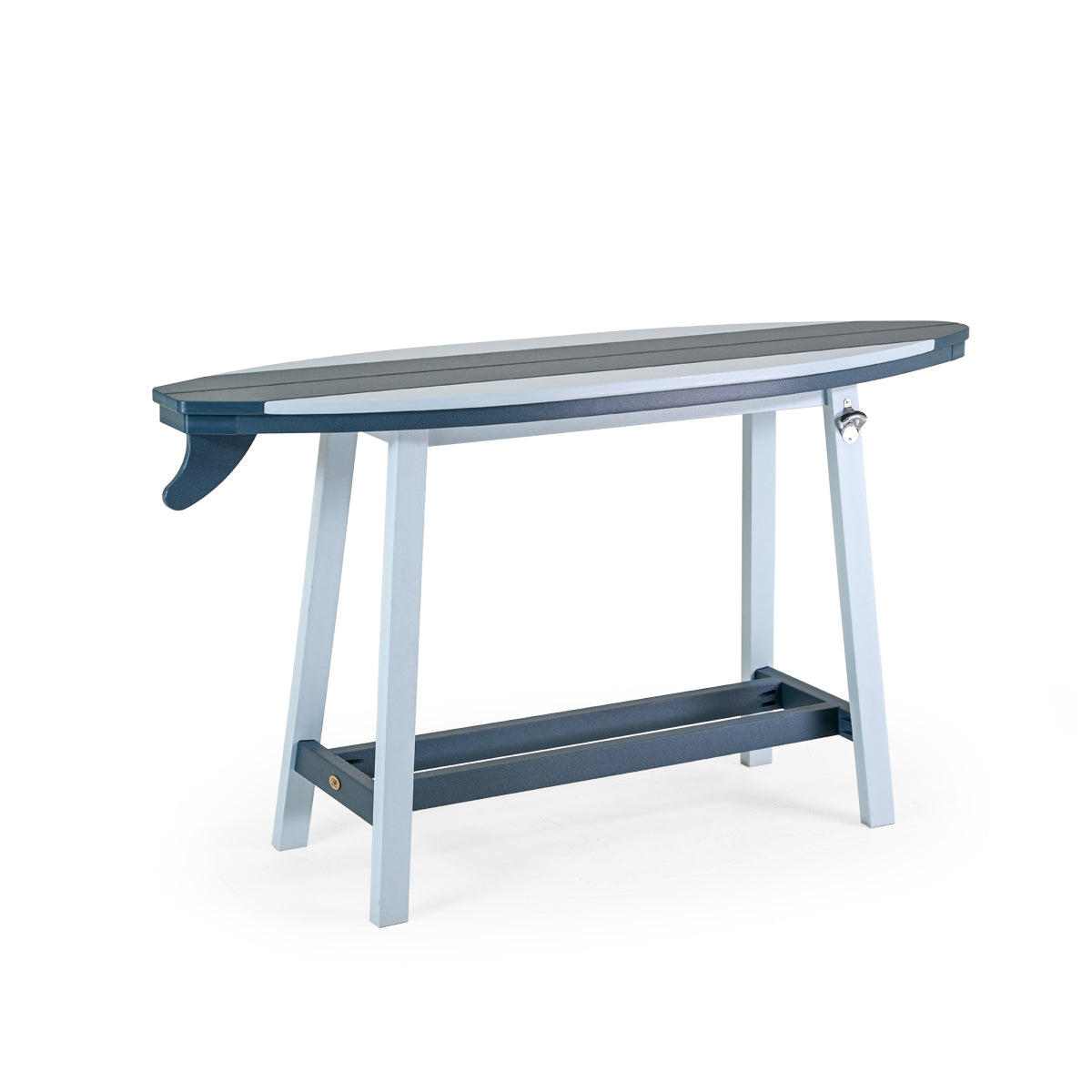 Surfside Poly Lumber Bar Height Surfboard Table