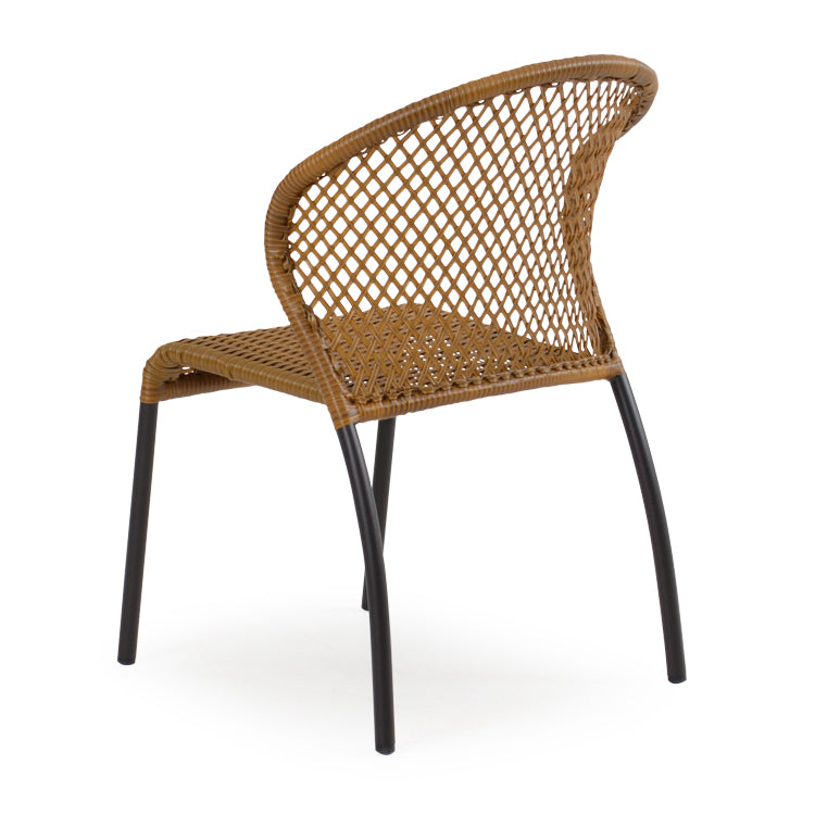 Empire Outdoor Wicker Bistro Dining Chair