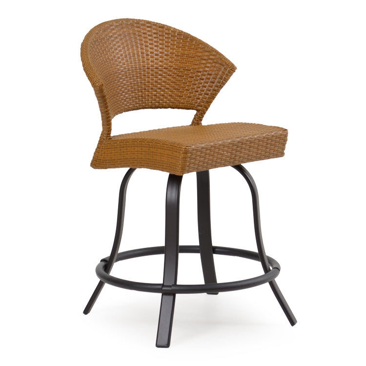 Empire Outdoor Wicker Counter Height Stool