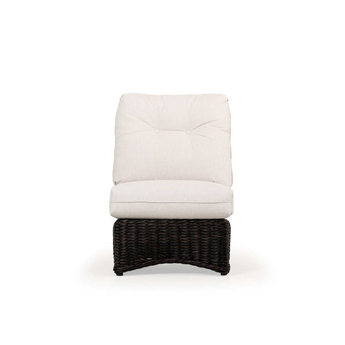 Maldives Outdoor Wicker Armless Chair