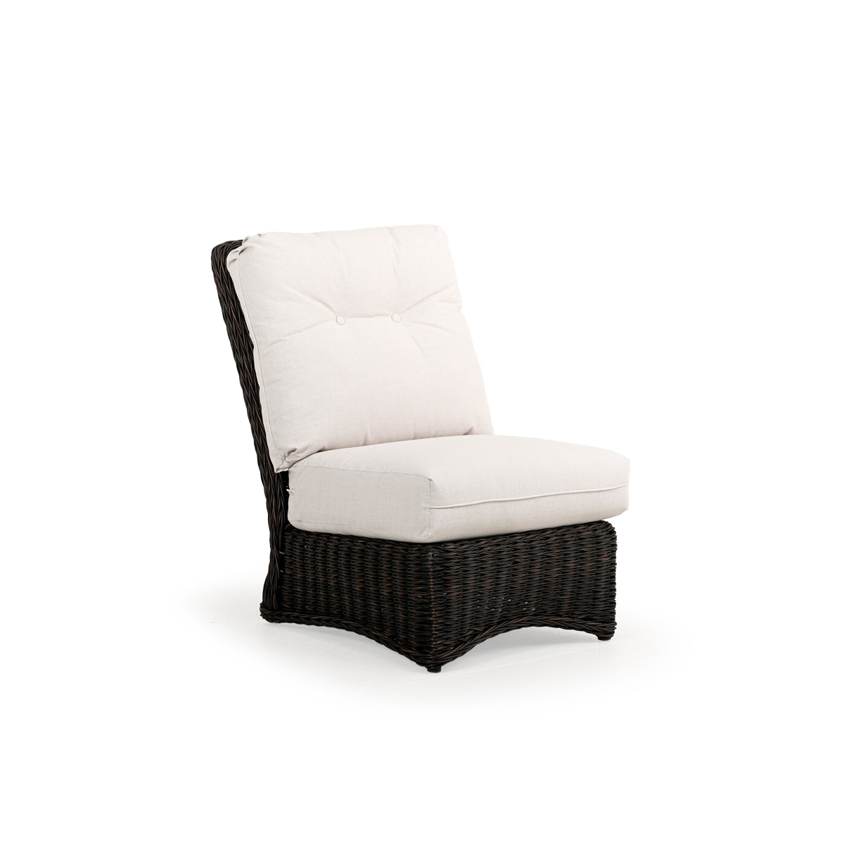 Maldives Outdoor Wicker Armless Chair