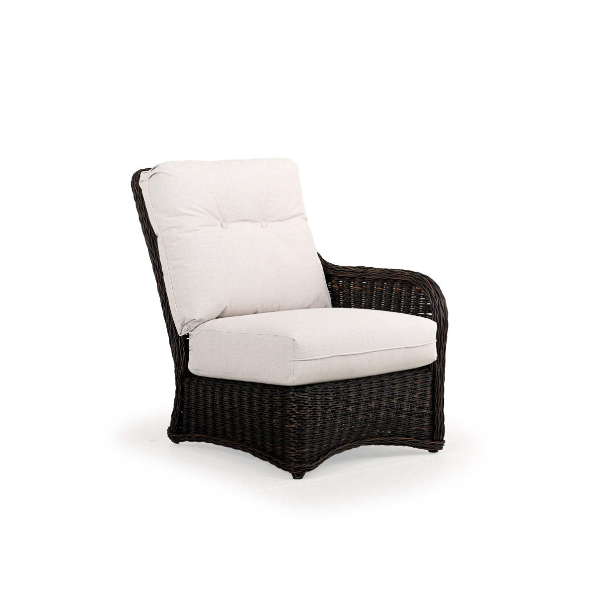 Maldives Outdoor Wicker Right Facing Arm Chair