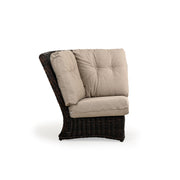 Maldives Outdoor Wicker 90 Degree Corner Chair