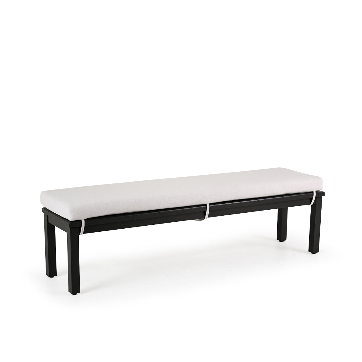 Costa Outdoor Aluminum 72" Dining Bench