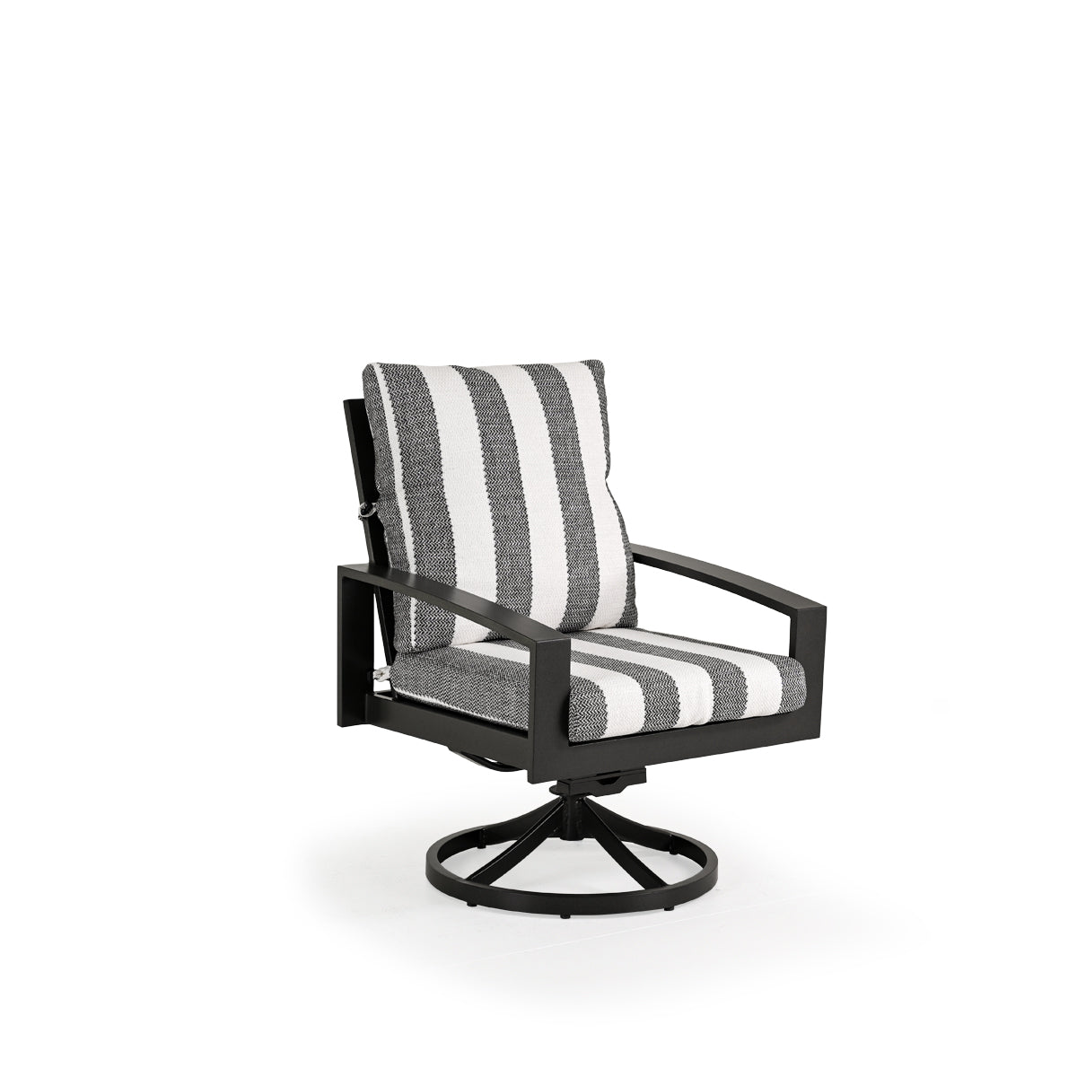 Costa Outdoor Aluminum Swivel Dining Chair
