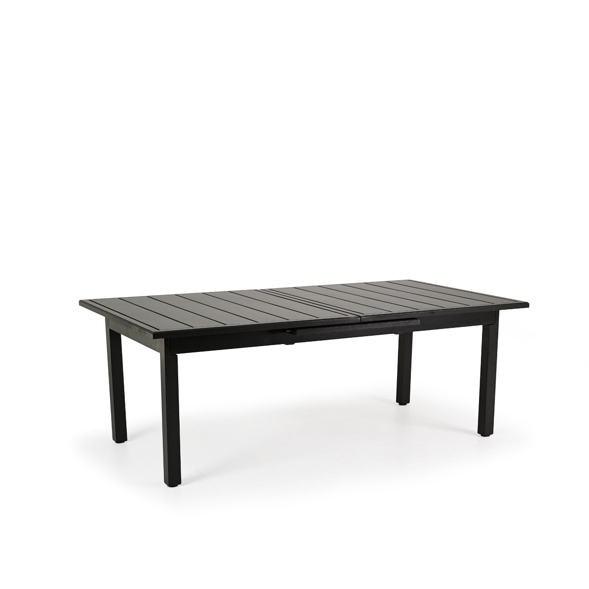 Costa Outdoor Aluminum 44" x 84-112" Rectangle Extension Dining Table