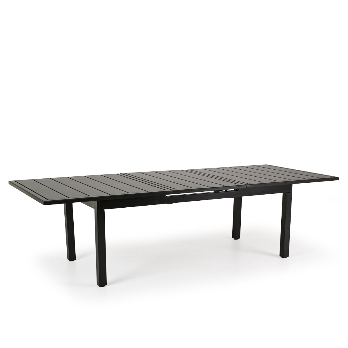Costa Outdoor Aluminum 44" x 84-112" Rectangle Extension Dining Table