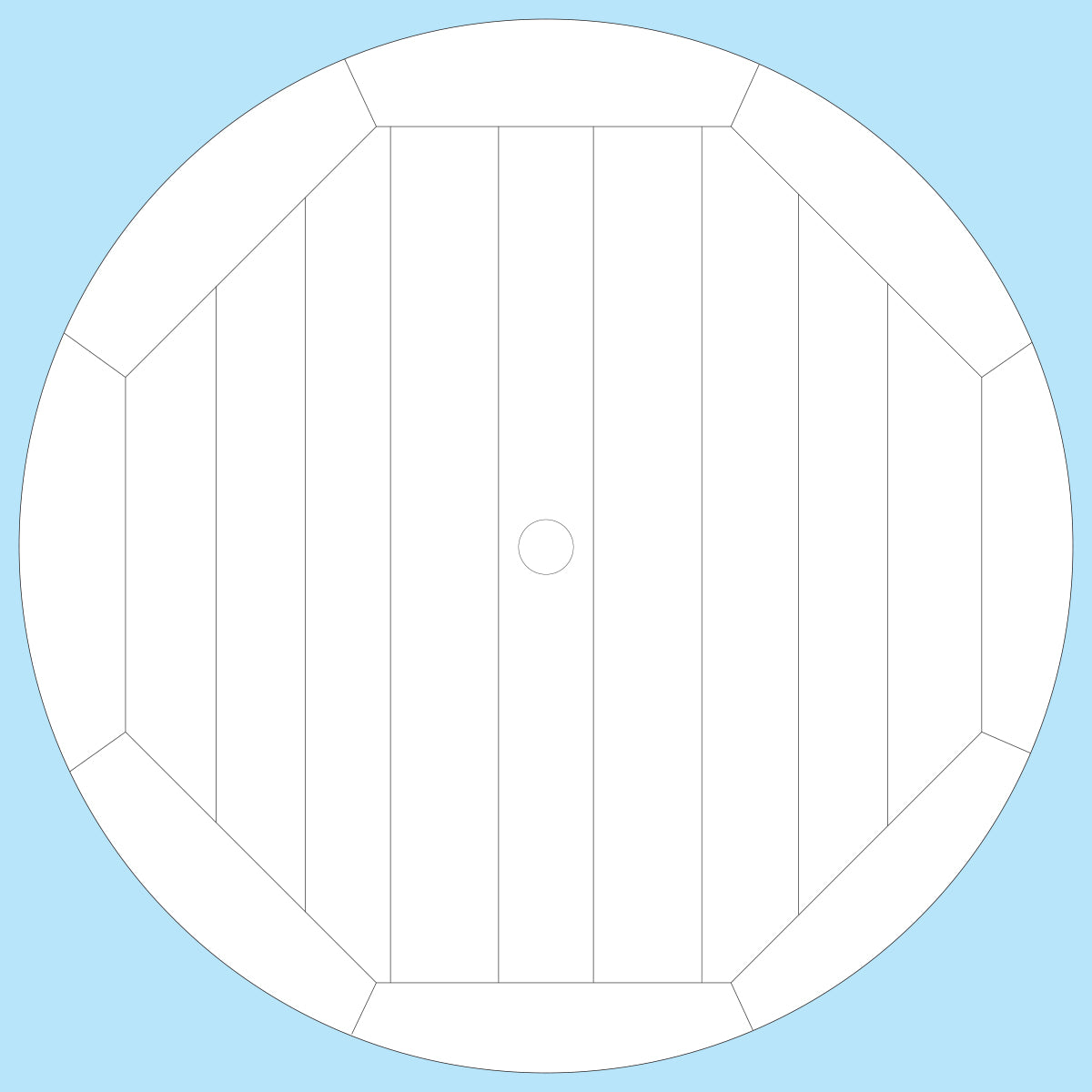 Tobago 48" Round Dining Table