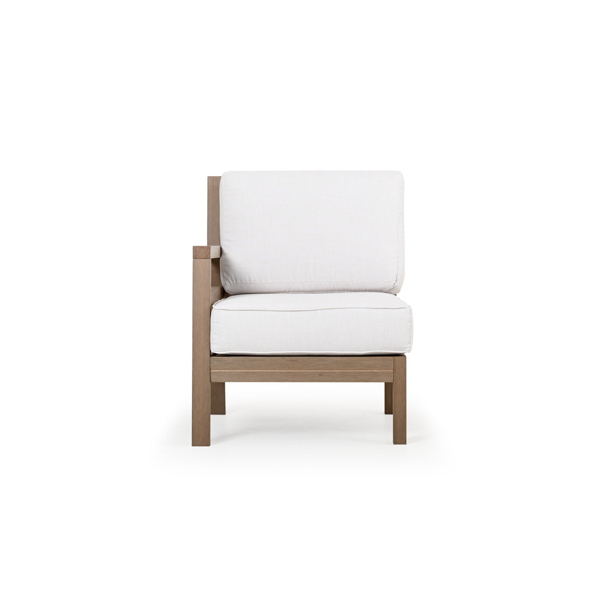 Maui Outdoor PoliSoul™ Left Facing Arm Chair