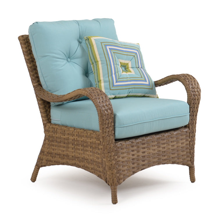 Kokomo Traditional Outdoor Wicker Club Chair