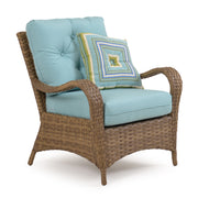 Kokomo Traditional Outdoor Wicker Club Chair