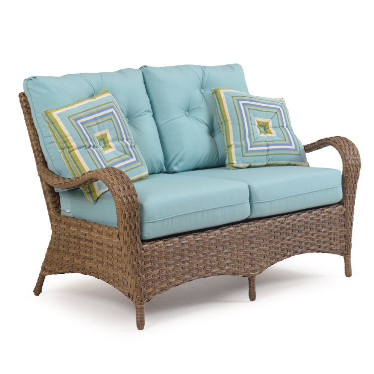 Kokomo Traditional Outdoor Wicker Loveseat