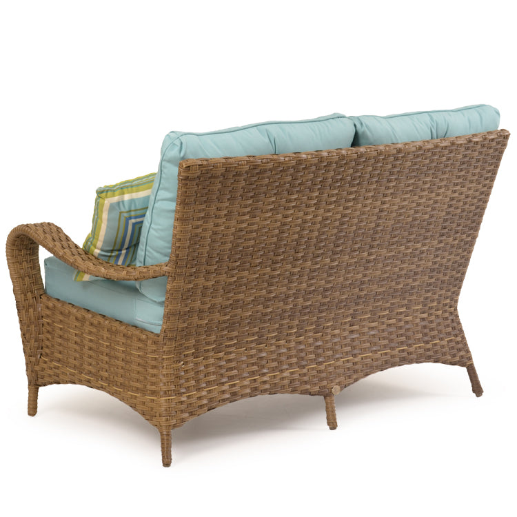 Kokomo Traditional Outdoor Wicker Loveseat