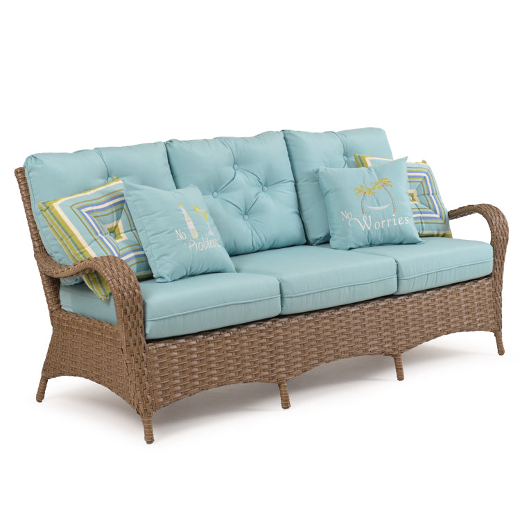 Kokomo Traditional Outdoor Wicker Sofa