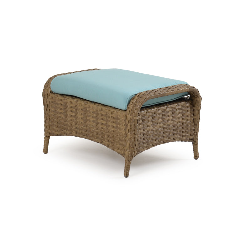 Kokomo Traditional Outdoor Wicker Ottoman