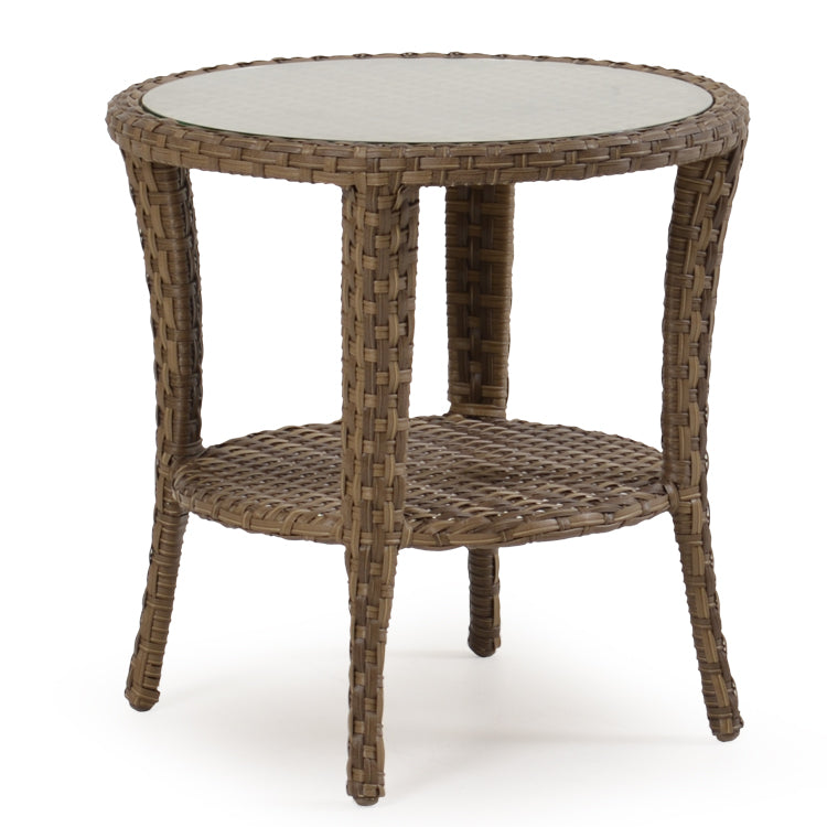 Kokomo Traditional Outdoor Wicker End Table