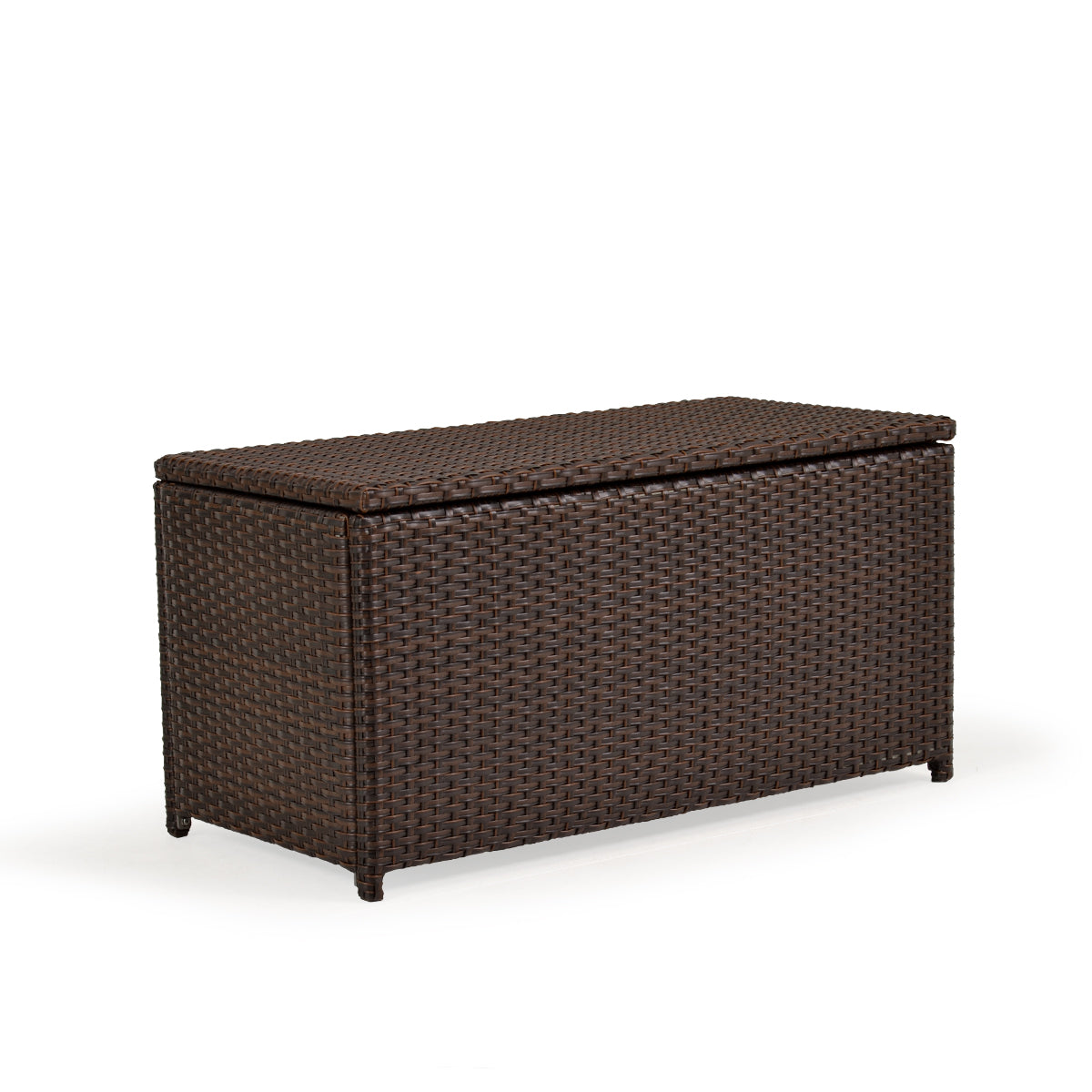 Kokomo Contemporary Outdoor Wicker Storage Trunk