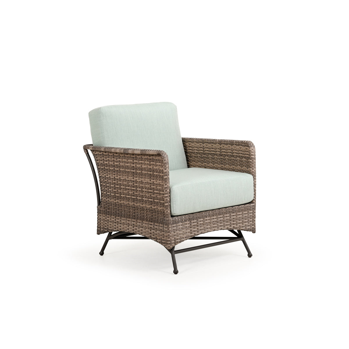 Garden Terrace Outdoor Wicker Spring Chair