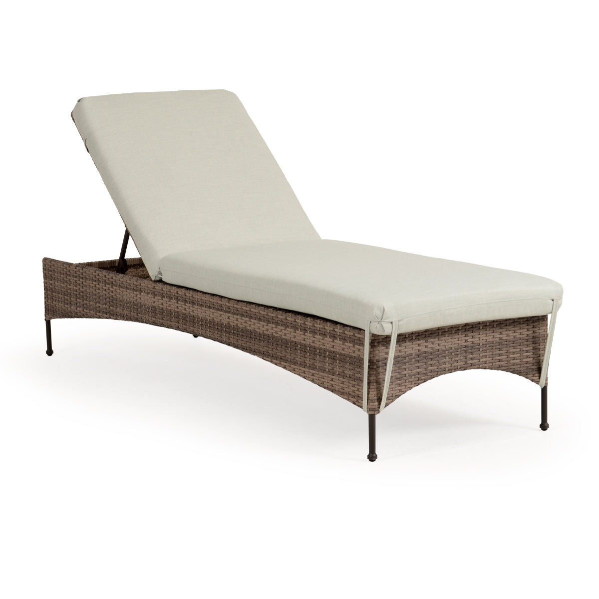 Garden Terrace Outdoor Wicker Chaise Lounge