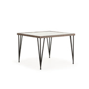 Garden Terrace Outdoor Wicker 39" Square Dining Table