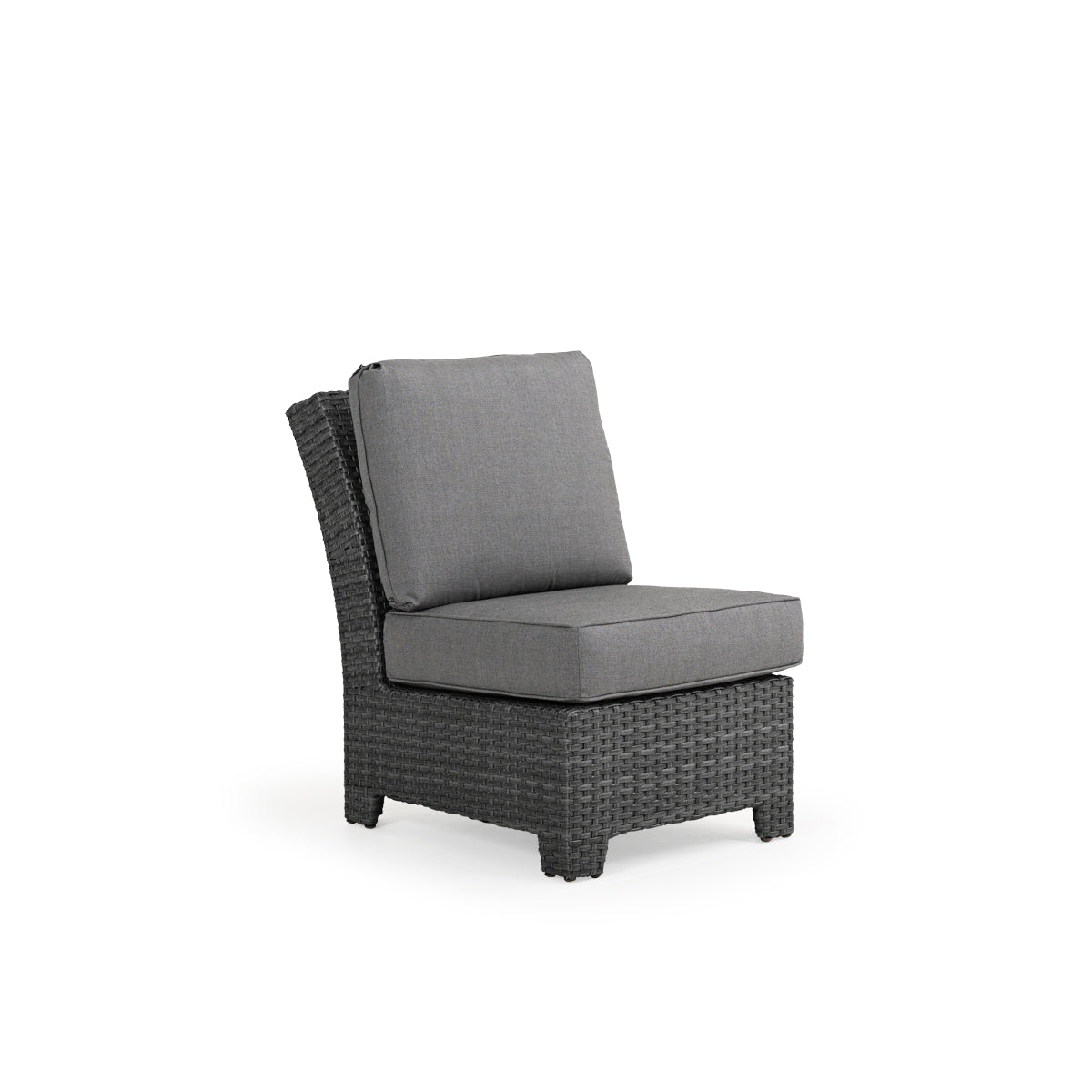 Kokomo Contemporary Outdoor Wicker Armless Chair