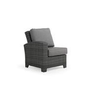 Kokomo Contemporary Outdoor Wicker Left Facing Arm Chair