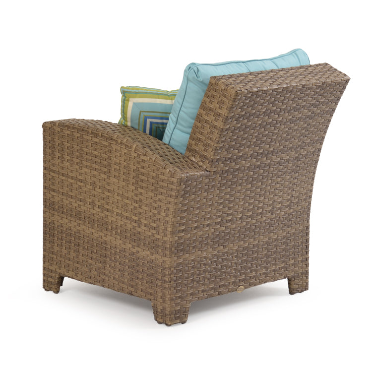 Kokomo Contemporary Outdoor Wicker Right Facing Arm Chair