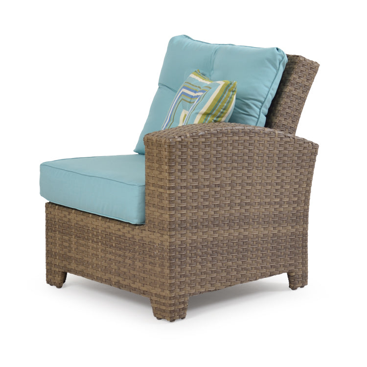 Kokomo Contemporary Outdoor Wicker Right Facing Arm Chair