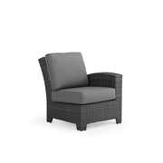 Kokomo Contemporary Outdoor Wicker Right Facing Arm Chair