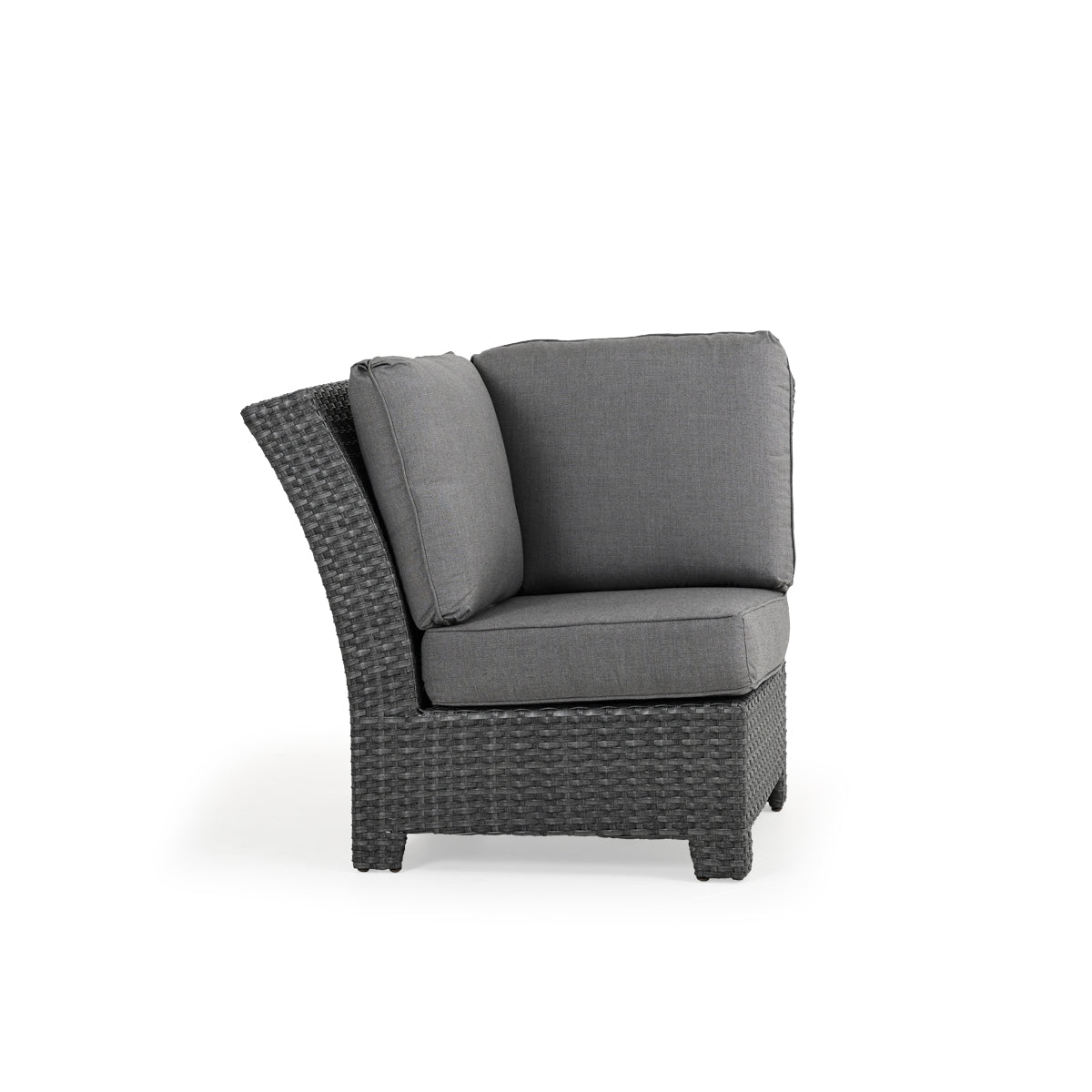 Kokomo Contemporary Outdoor Wicker Corner Chair