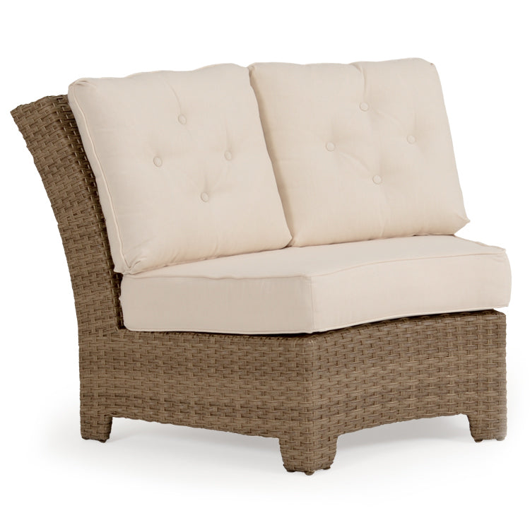 Kokomo Contemporary Outdoor Wicker 45 Degree Wedge Chair