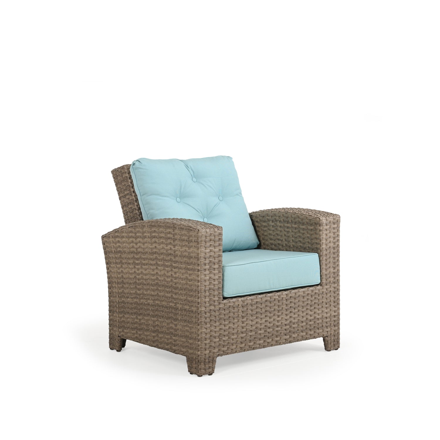 Kokomo Contemporary Outdoor Wicker Club Chair