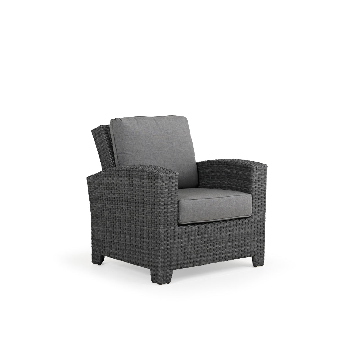 Kokomo Contemporary Outdoor Wicker Club Chair